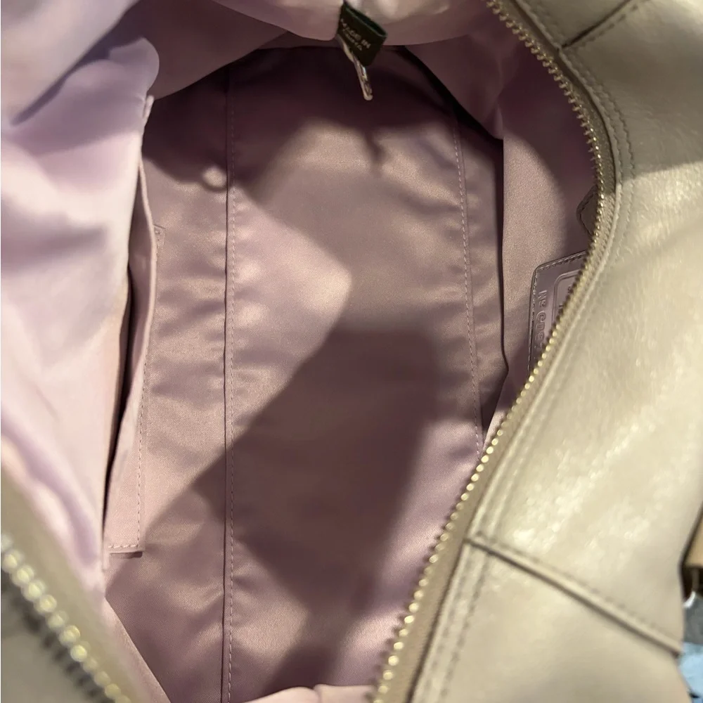 Coach pebbled leather